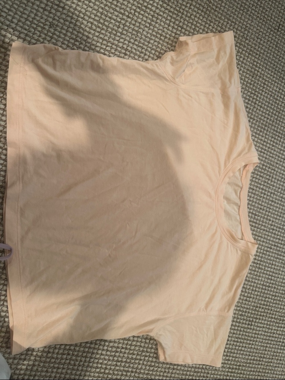 lululemon athletica Peach Short Sleeve Tee
